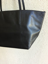 Le ONDE(ルオンド) レザー横長スクエアトートバッグ