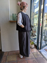 miffew(ミフュー) COLLARLESS DOWN VEST