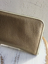 新着 MARINEDAY(マリンデイ) イタリアシュリンクレザーFLAT4長財布