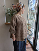 新着 STELLA CIFFON(ステラシフォン) Sheer cut jq blouse