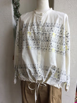 新着 marble SUD(マーブルシュッド) うさぎLOTS ストリングシャツ