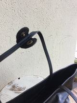 Le ONDE(ルオンド) レザー横長スクエアトートバッグ