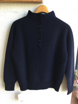 新着 le ciel de HARRISS(ル シェル ド ハリス）バッグボタン２wayポロニット