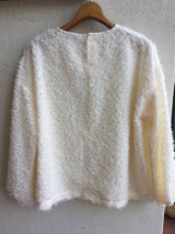 新着 STELLA CIFFON(ステラシフォン) Sheer cut jq blouse
