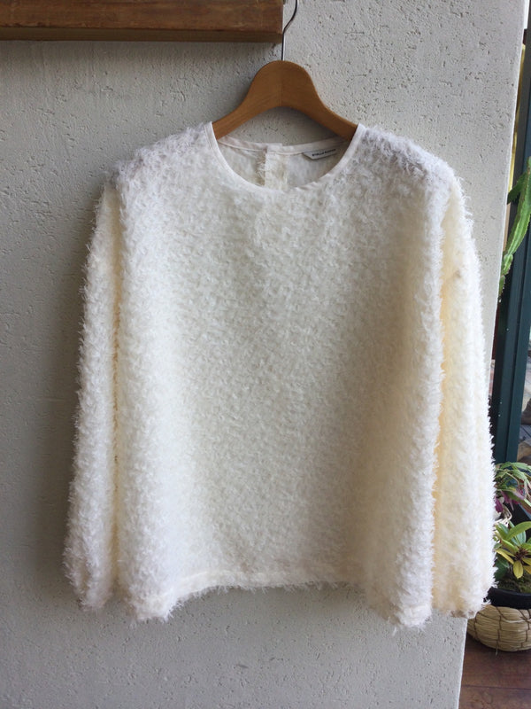新着 STELLA CIFFON(ステラシフォン) Sheer cut jq blouse