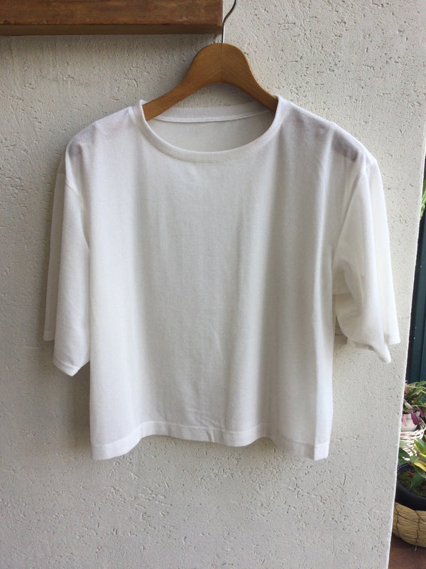 新着 STELLA CIFFON(ステラシフォン) Velour light tricot Tee