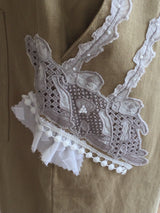 新着 marble SUD(マーブルシュッド) フリルラッコ CHINO