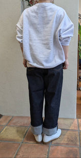 marble SUD(マーブルシュッド）EMB rakugaki LONG SWEAT