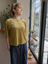 新着 STELLA CIFFON(ステラシフォン) Velour light tricot Tee