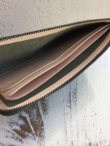 新着 MARINEDAY(マリンデイ) 栃木レザーFLAT4長財布