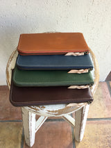 新着 MARINEDAY(マリンデイ) 栃木レザーFLAT4長財布