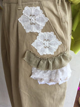 新着 marble SUD(マーブルシュッド) フリルラッコ CHINO