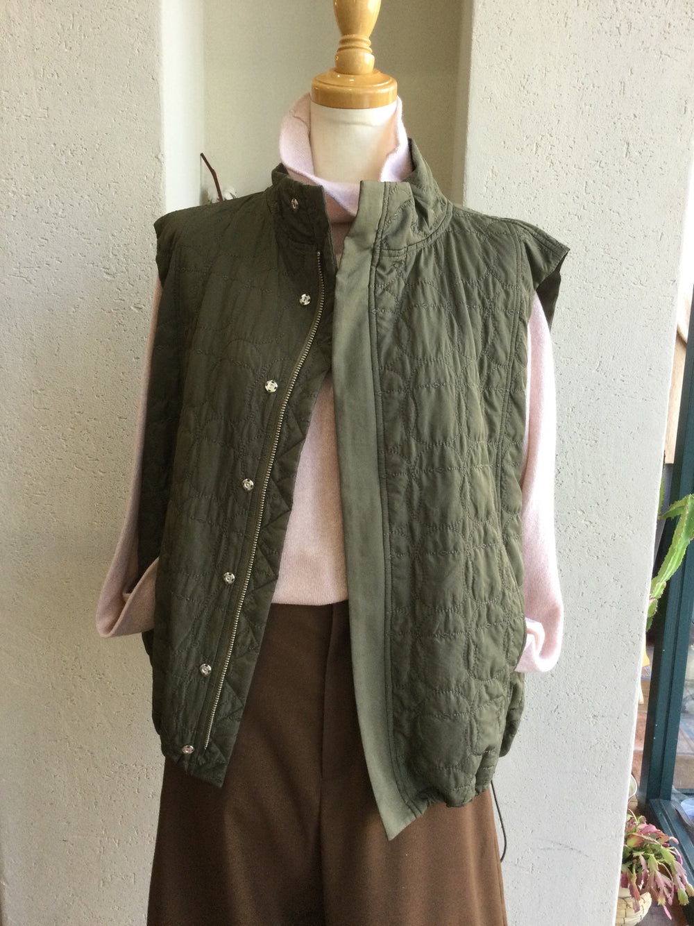 marble SUD(マーブルシュッド) シマエナガキルト ベスト – hammersmith