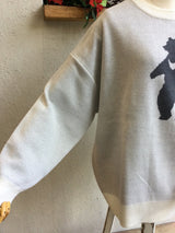 marble SUD(マーブルシュッド) bear knit プルオーバー