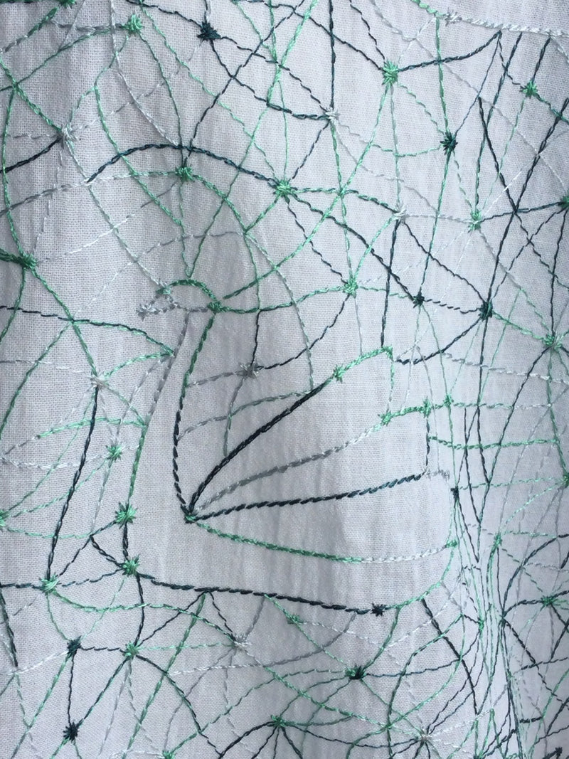 marble SUD(マーブルシュッド) EMB swan プチカラーブラウス