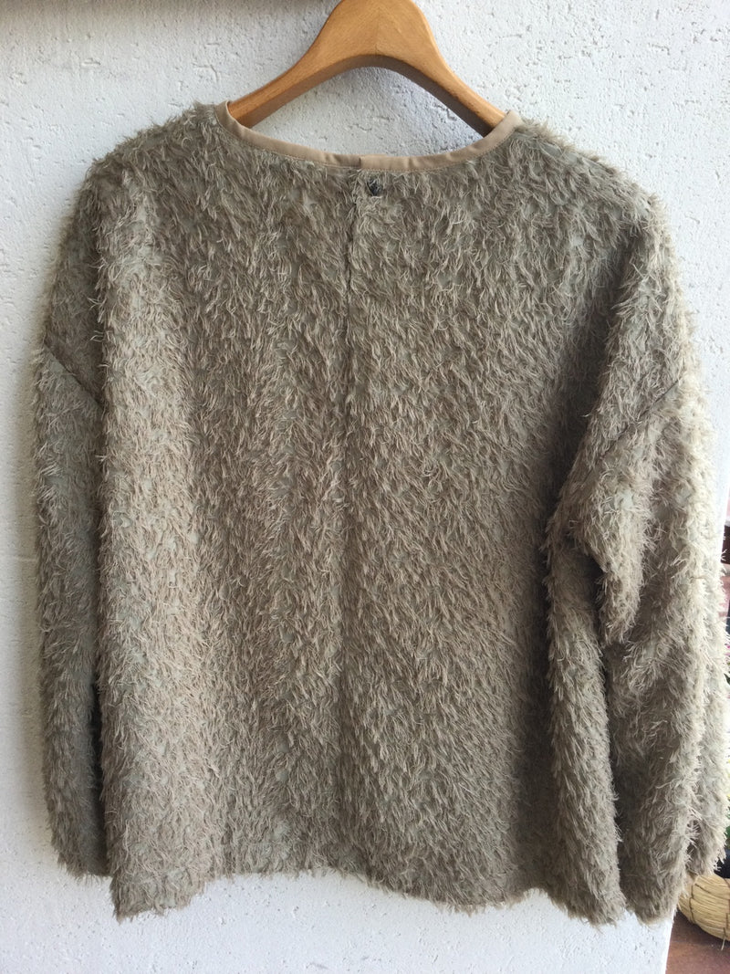 新着 STELLA CIFFON(ステラシフォン) Sheer cut jq blouse