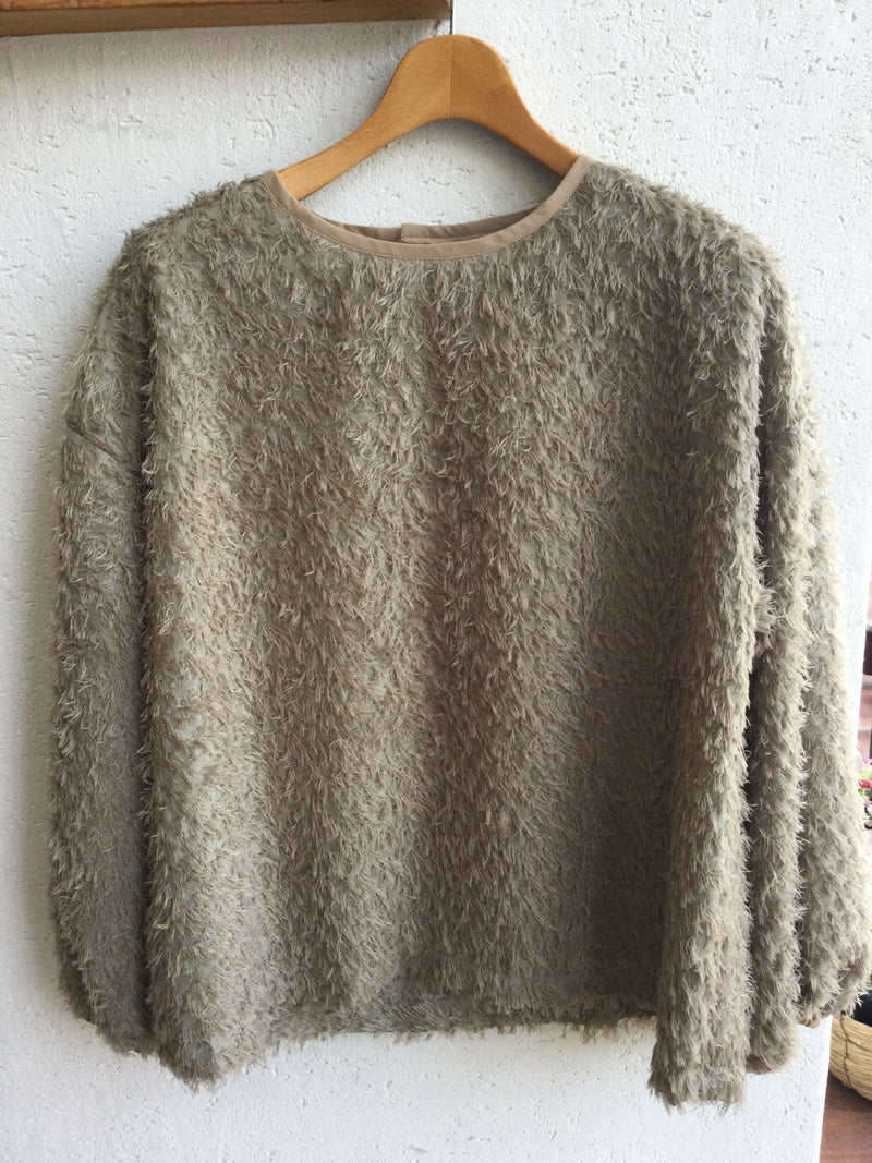 新着 STELLA CIFFON(ステラシフォン) Sheer cut jq blouse