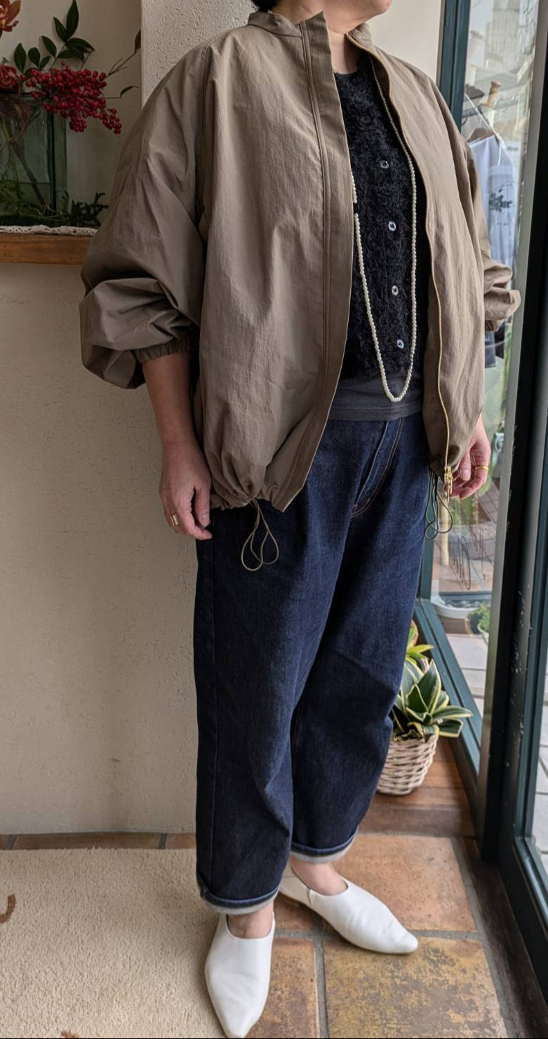 STELLA CIFFON(ステラシフォン) Light shell Taffeta short Blouson
