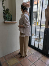 新着 marble SUD(マーブルシュッド) フリルラッコ CHINO