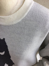 marble SUD(マーブルシュッド) bear knit プルオーバー