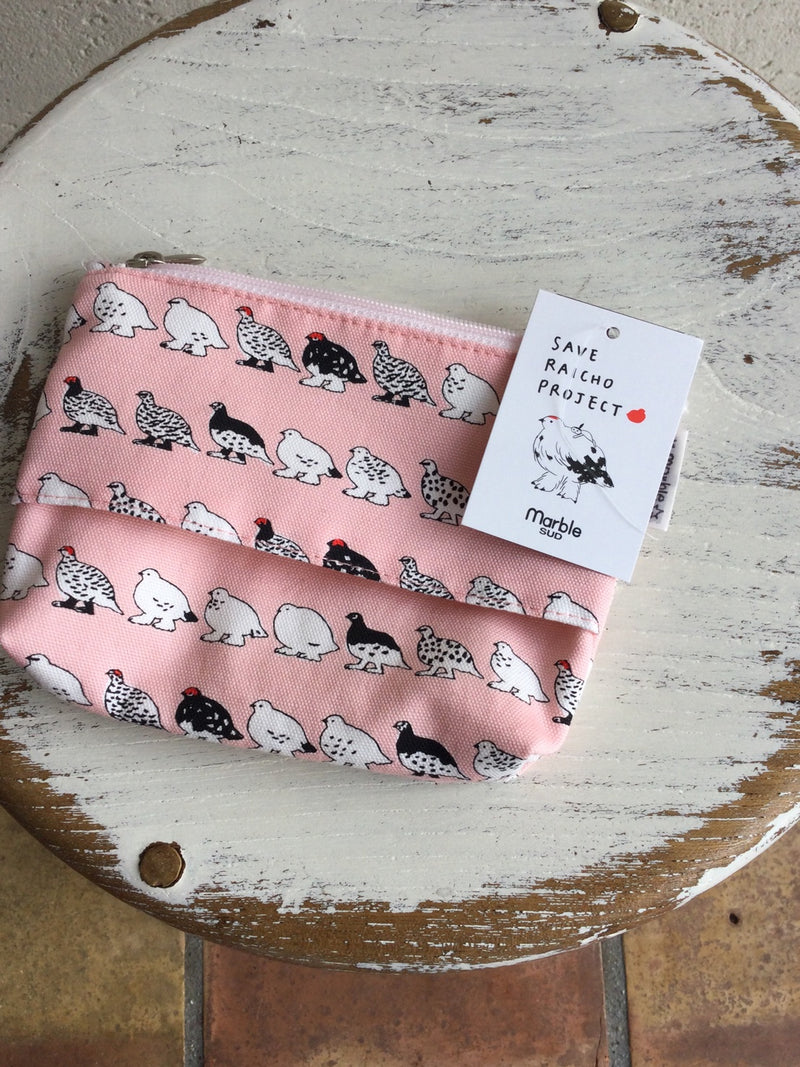 再入荷  marble SUD(マーブルシュッド) raicho ティッシュ＆ポーチ