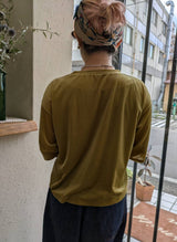 新着 STELLA CIFFON(ステラシフォン) Velour light tricot Tee