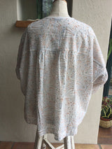 marble SUD(マーブルシュッド) EMB swan ストリングブラウス