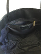 Le ONDE(ルオンド) レザー横長スクエアトートバッグ