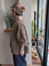 新着 STELLA CIFFON(ステラシフォン) Sheer cut jq blouse