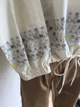 新着 marble SUD(マーブルシュッド) うさぎLOTS ストリングシャツ