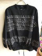 新着 marble SUD(マーブルシュッド) うさぎLOTS ストリングシャツ