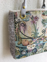 新着 Bon vieux Temps(ボンヴュータン) ゴブラン風ジャガードバッグ