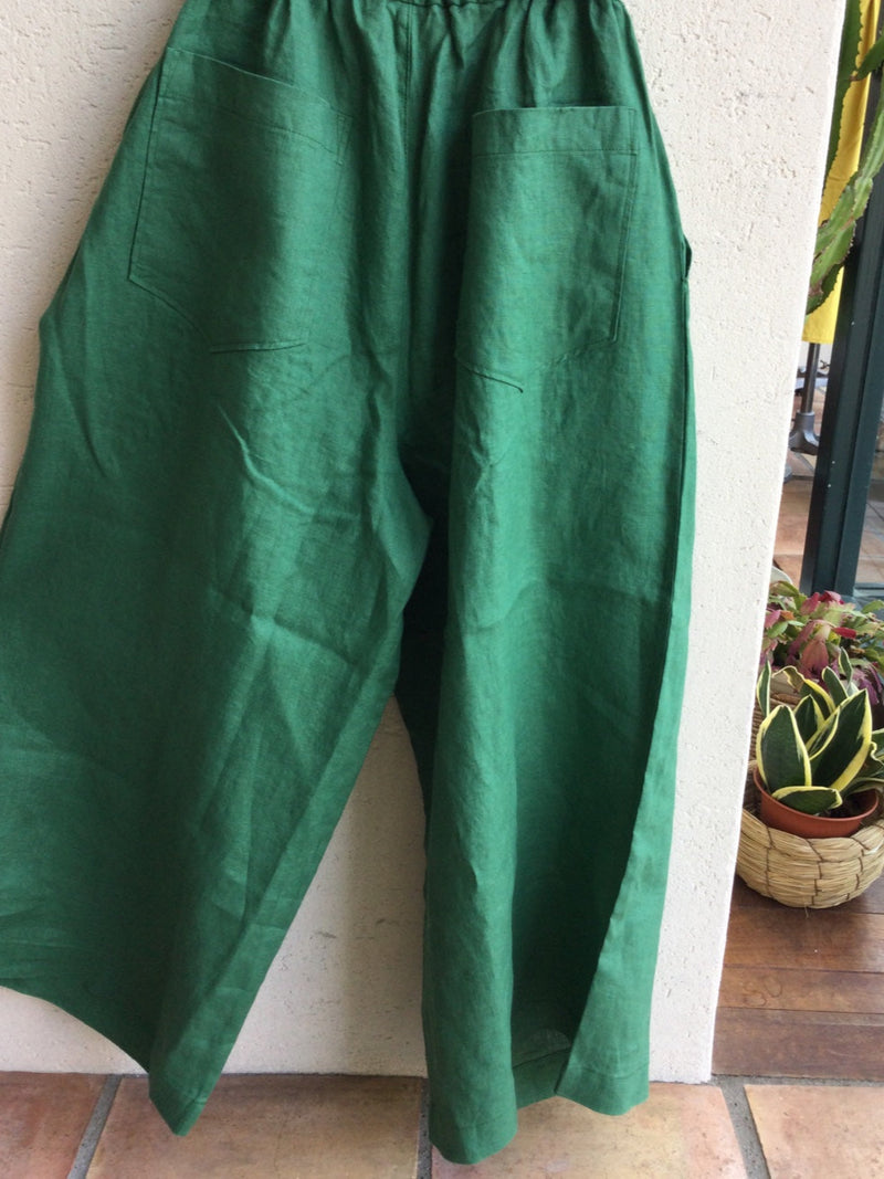 FABRIQUE en planete terre(ファブリケアンプラネテール) French Linen skants