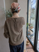 新着 STELLA CIFFON(ステラシフォン) Sheer cut jq blouse