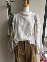 STELLA CIFFON(ステラシフォン) ORGANIC COTTON POPLIN Blouse
