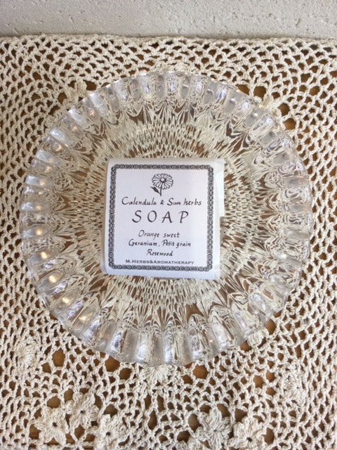 NATURAL  HANDMADE  SOAP(ナチュラルハンドメイドソープ) CALENDULA＆SUN HERBS＜カレンデュラ＆サンハーブス＞