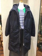 LOFTLABO(ロフトラボ）JEAN-LONG フード付きジップダウンコート