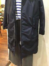 LOFTLABO(ロフトラボ）JEAN-LONG フード付きジップダウンコート