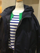 LOFTLABO(ロフトラボ）JEAN-LONG フード付きジップダウンコート